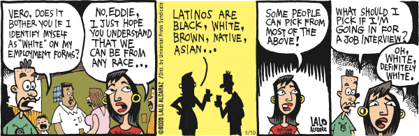 La Cucaracha Comic Strip for January 10, 2005 