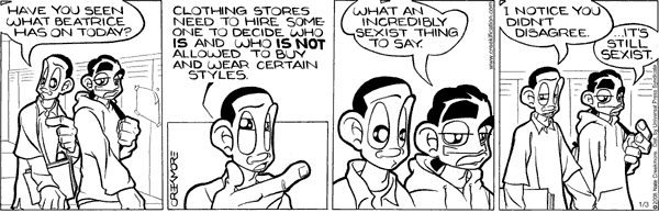 Maintaining Comic Strip for January 03, 2008 