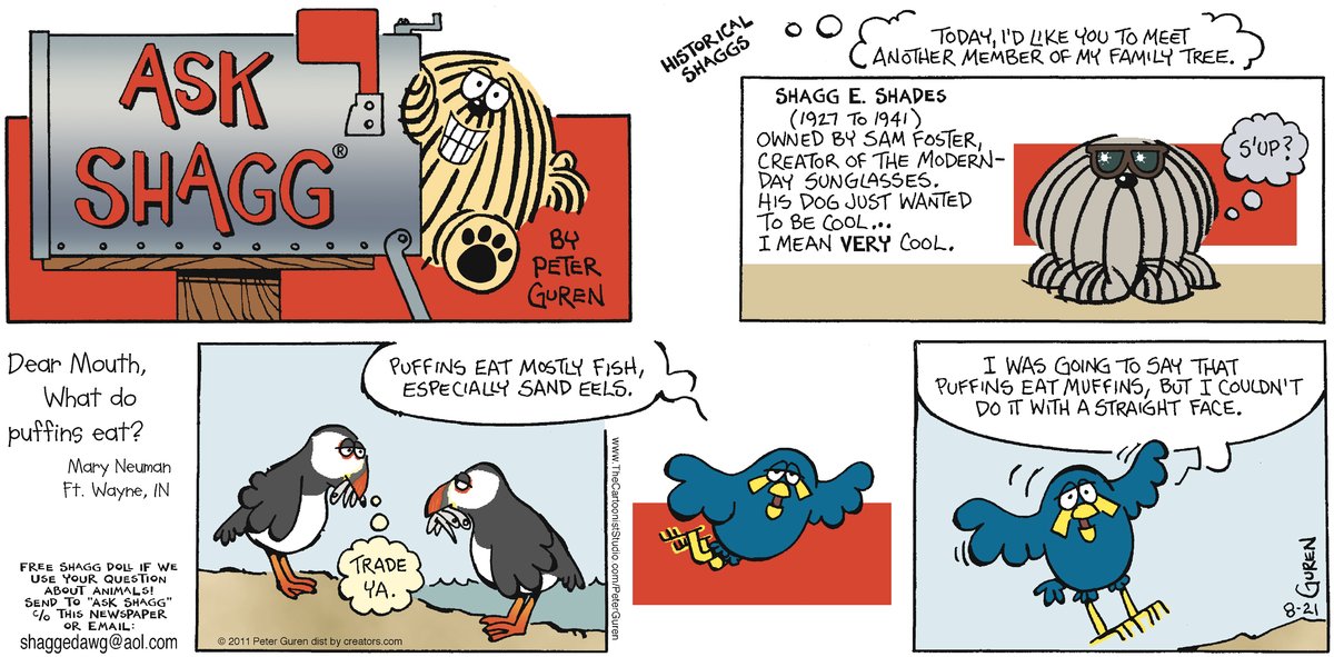Ask Shagg Comic Strip for February 03, 2025 
