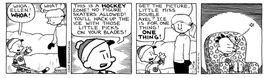 Big Nate Comic Strip for March 03, 1997 
