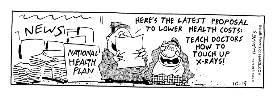Frank and Ernest Comic Strip for October 19, 1995 