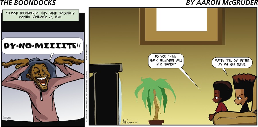 The Boondocks Comic Strip for November 07, 2004 