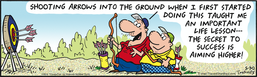 Frank and Ernest Comic Strip for May 30, 2019 