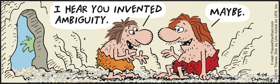 Frank and Ernest Comic Strip for April 14, 2015 