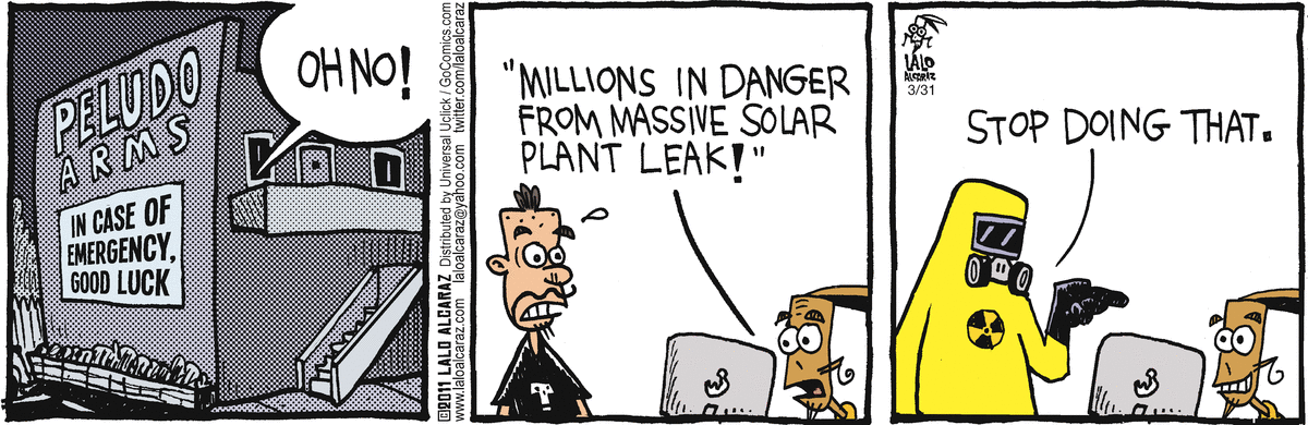 La Cucaracha Comic Strip for March 31, 2011 