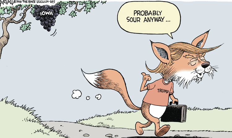 Robert Ariail Comic Strip for February 04, 2016 