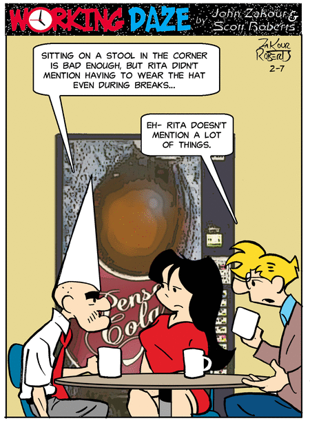 Working Daze Comic Strip for February 07, 2025 