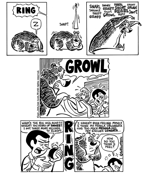 Molly and the Bear Comic Strip for July 02, 2014 