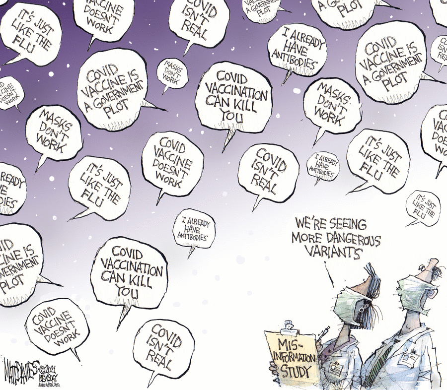 Matt Davies Comic Strip for February 16, 2021 