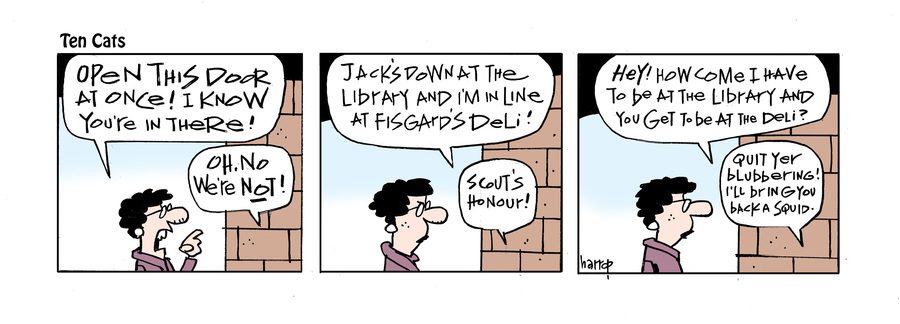 Ten Cats Comic Strip for January 31, 2025 