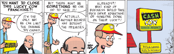 Lucky Cow Comic Strip for March 14, 2024 