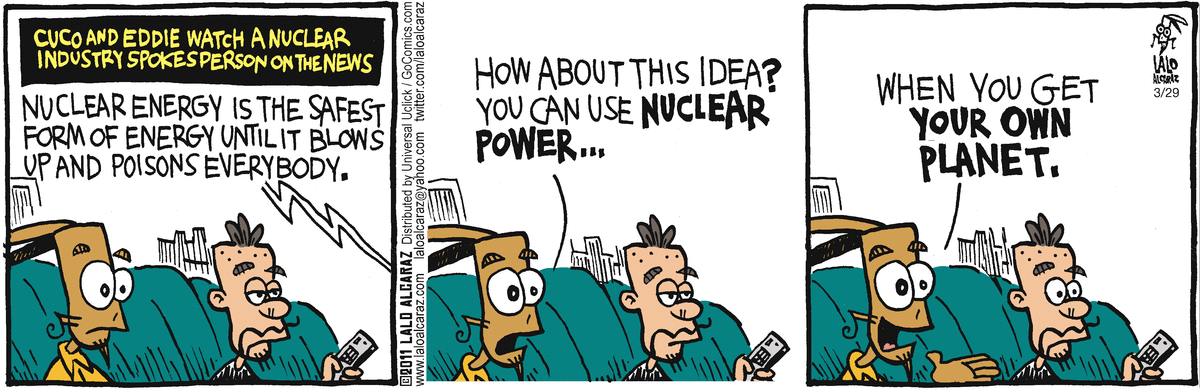 La Cucaracha Comic Strip for March 29, 2011 
