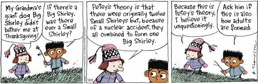 Cul de Sac Comic Strip for December 02, 2023 