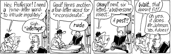 The Elderberries Comic Strip for September 16, 2006 