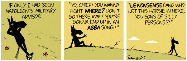 Dark Side of the Horse Comic Strip for October 29, 2011 