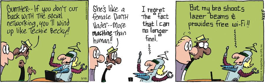 The Knight Life Comic Strip for May 18, 2010 