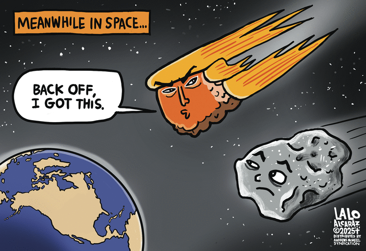 Lalo Alcaraz Comic Strip for February 19, 2025 