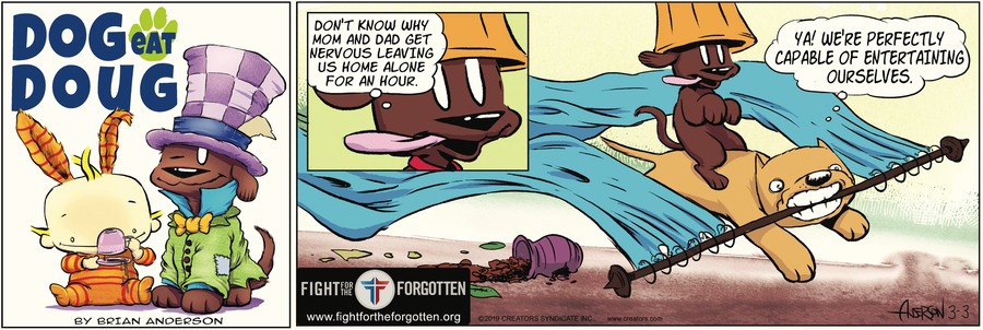 Dog Eat Doug Comic Strip for March 03, 2024 