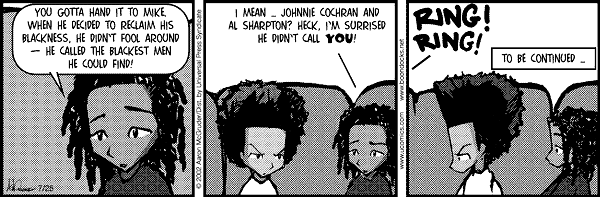 The Boondocks Comic Strip for February 25, 2010 