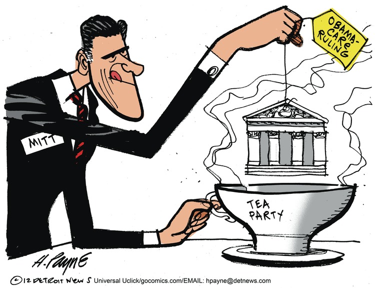Henry Payne Comic Strip for July 08, 2012 