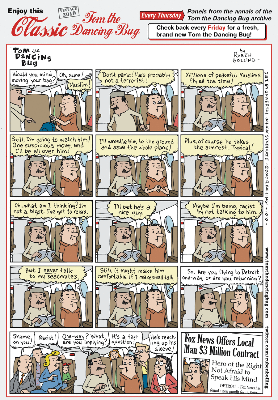 Tom the Dancing Bug Comic Strip for December 31, 2020 