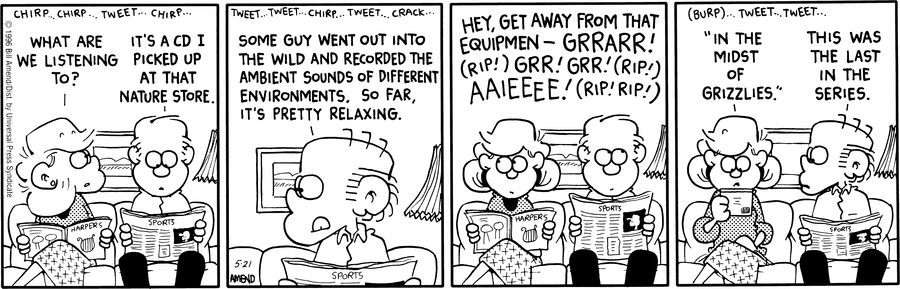 FoxTrot Classics Comic Strip for May 21, 2007 