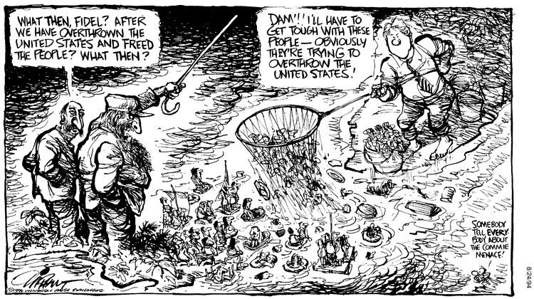 Pat Oliphant Comic Strip for August 24, 1994 