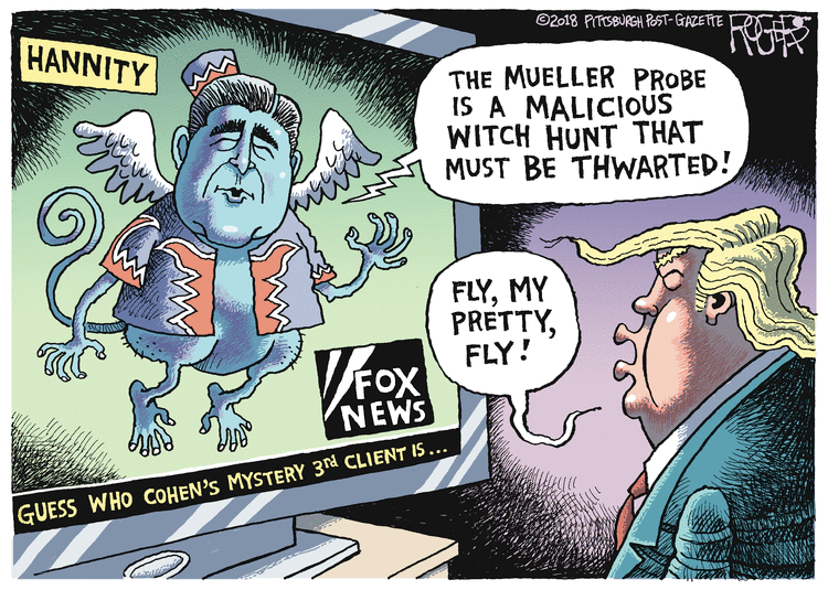 Rob Rogers Comic Strip for April 20, 2018 