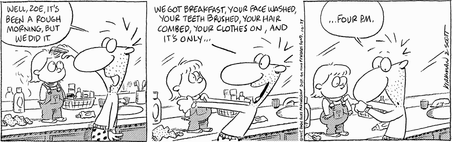 Baby Blues Comic Strip for October 24, 1995 
