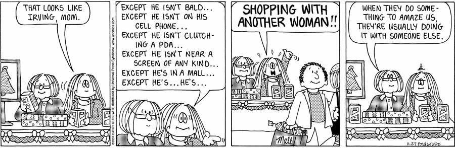 Cathy Classics Comic Strip for November 28, 2023 