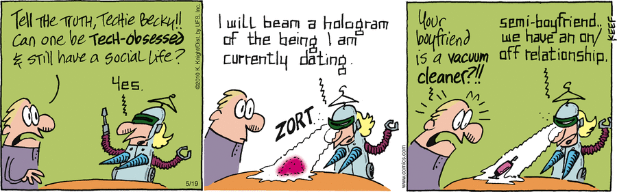 The Knight Life Comic Strip for May 19, 2010 