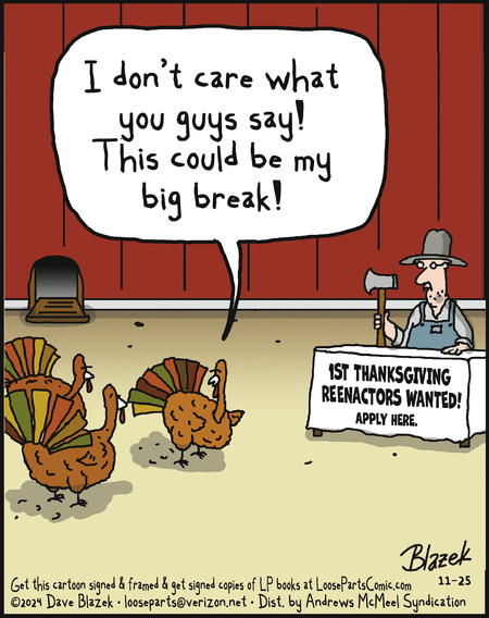 Loose Parts Comic Strip for November 25, 2024 