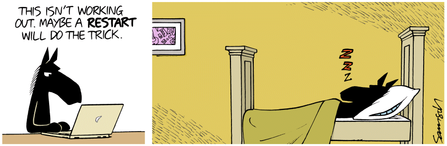 Dark Side of the Horse Comic Strip for July 25, 2019 