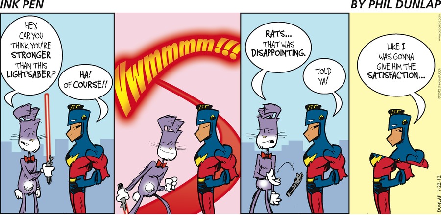 Ink Pen Comic Strip for July 22, 2012 