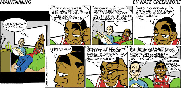 Maintaining Comic Strip for September 23, 2007 