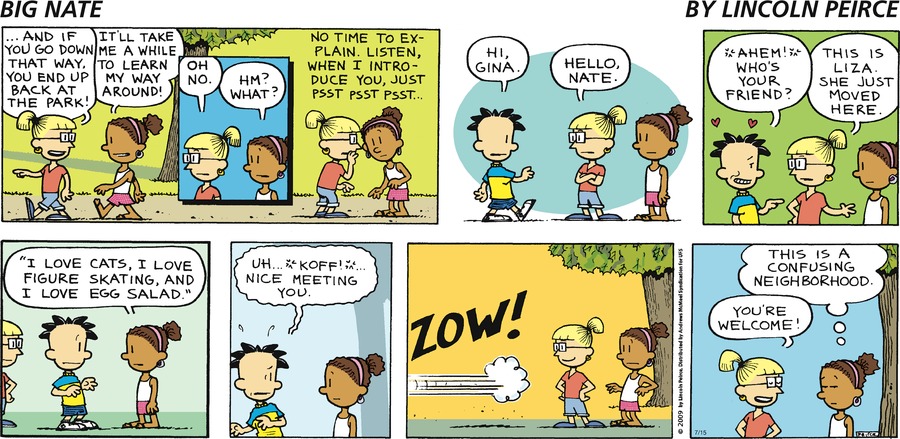 Big Nate Comic Strip for July 15, 2018 