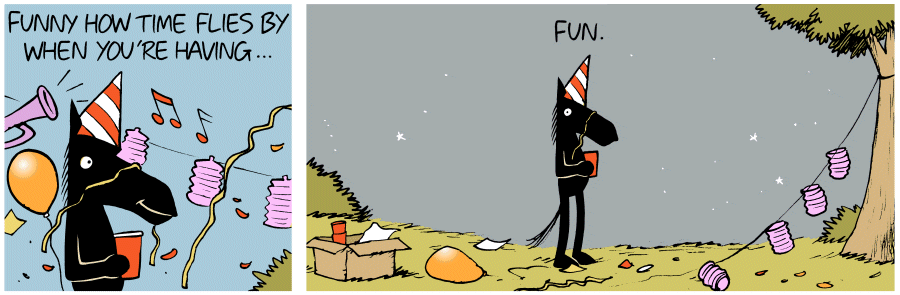 Dark Side of the Horse Comic Strip for September 19, 2012 