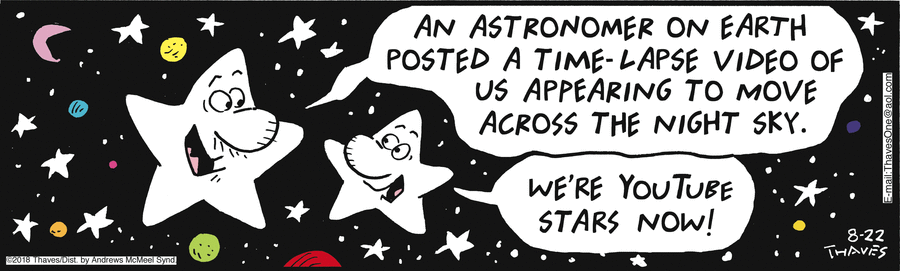 Frank and Ernest Comic Strip for August 22, 2018 