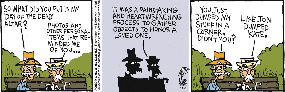 La Cucaracha Comic Strip for November 06, 2009 