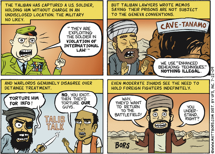 Matt Bors Comic Strip for July 22, 2009 