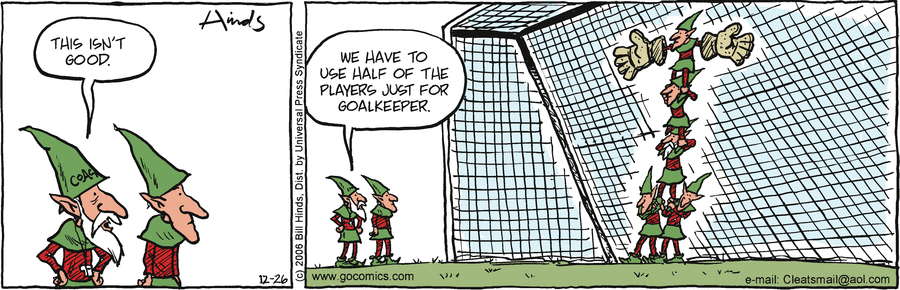 Cleats Comic Strip for December 04, 2024 