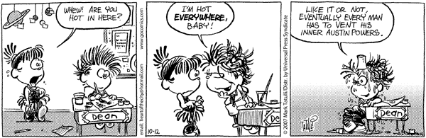 Heart of the City Comic Strip for October 12, 2007 