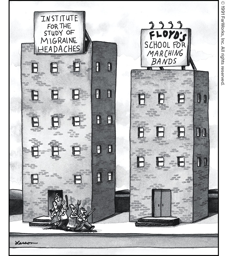 INSTITUTE FOR THE STUDY OF MIGRAINE HEADACHES / FLOYD'S SCHOOL FOR MARCHING BANDS