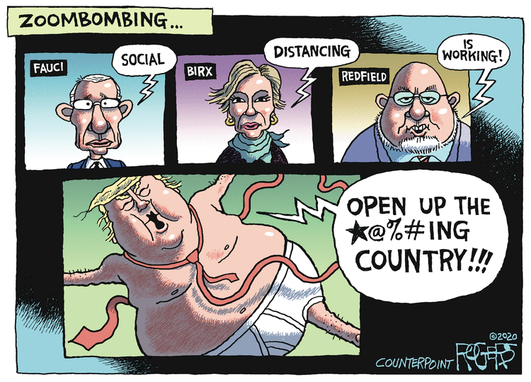 Rob Rogers Comic Strip for April 15, 2020 