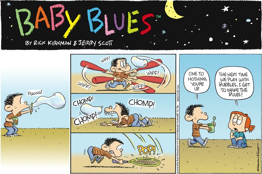 Baby Blues Comic Strip for October 26, 2014 