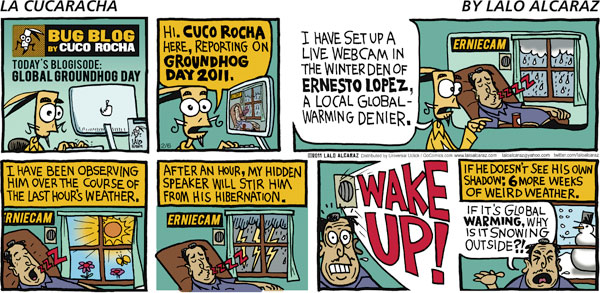 La Cucaracha Comic Strip for February 06, 2011 