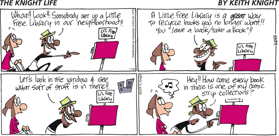 The Knight Life Comic Strip for November 20, 2016 