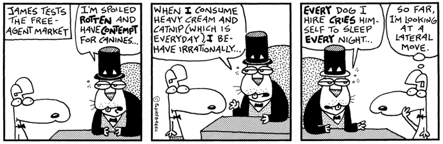 Fat Cats Comic Strip for February 18, 2025 