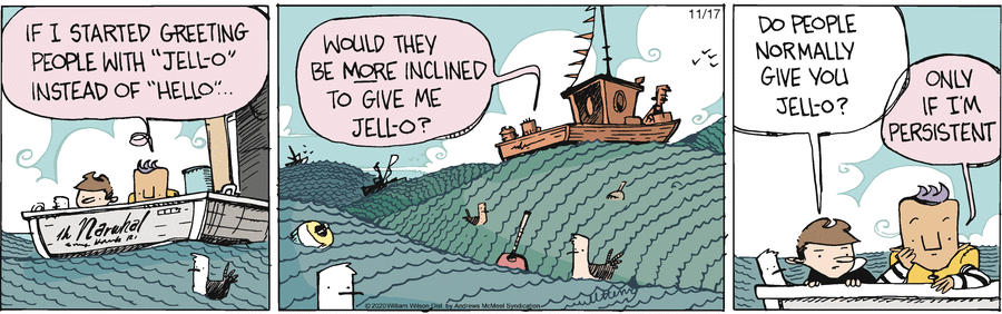 Wallace the Brave Comic Strip for November 17, 2020 