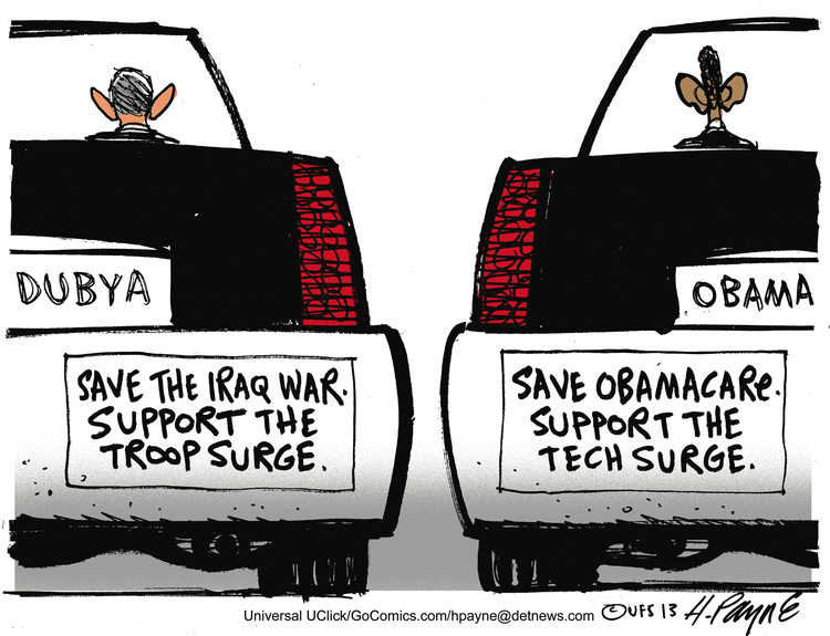 Henry Payne Comic Strip for October 24, 2013 
